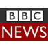 BBC News logo with BBC in white letters on a black background above the word NEWS in white on a red background.