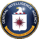 The official seal of the Central Intelligence Agency, featuring a bald eagle, a red star-shaped compass, and the words Central Intelligence Agency and United States of America around the edge in gold letters.